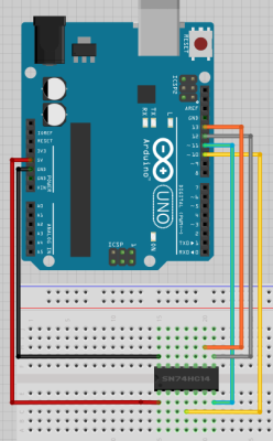 ATTiny mit Arduino verbinden
